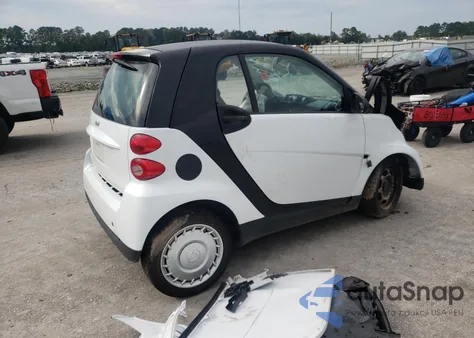 2009 Smart Fortwo Pure z USA, uszkodzony, nr VIN WMEEJ31X49K252322